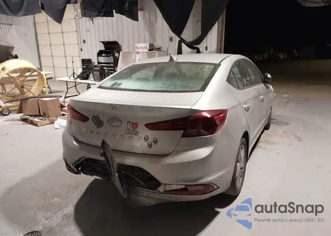 2019 Hyundai Elantra Sel z USA, uszkodzony, nr VIN 5NPD84LF2KH407891